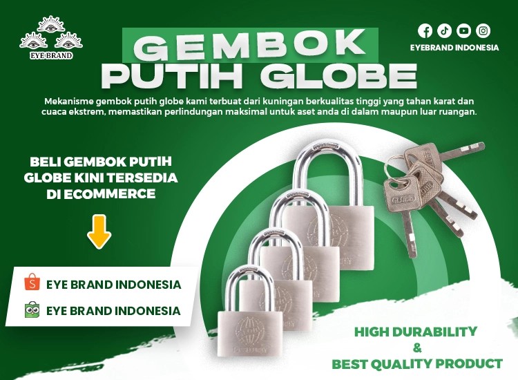 Perbedaan Gembok Stainless dan Gembok Hitam