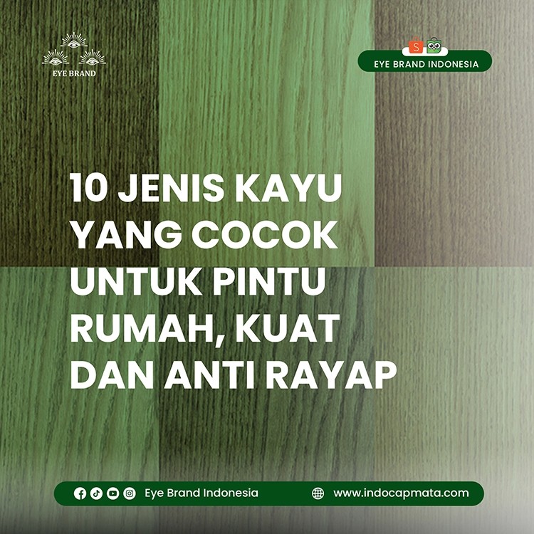 10 Jenis Kayu Yang Cocok Untuk Pintu Rumah, Kuat Dan Anti Rayap