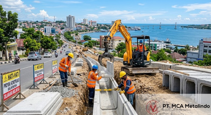 Update Harga Borongan Saluran Drainase Di Balikpapan Tahun 2026, Cek Rinciannya