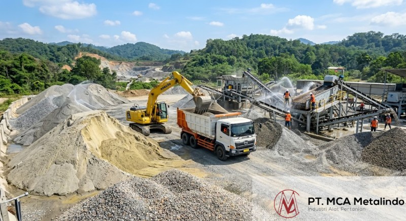 Produsen Pasir Sirtu Profesional Di Nganjuk, Material Pilihan Dan Kualitas Terjamin